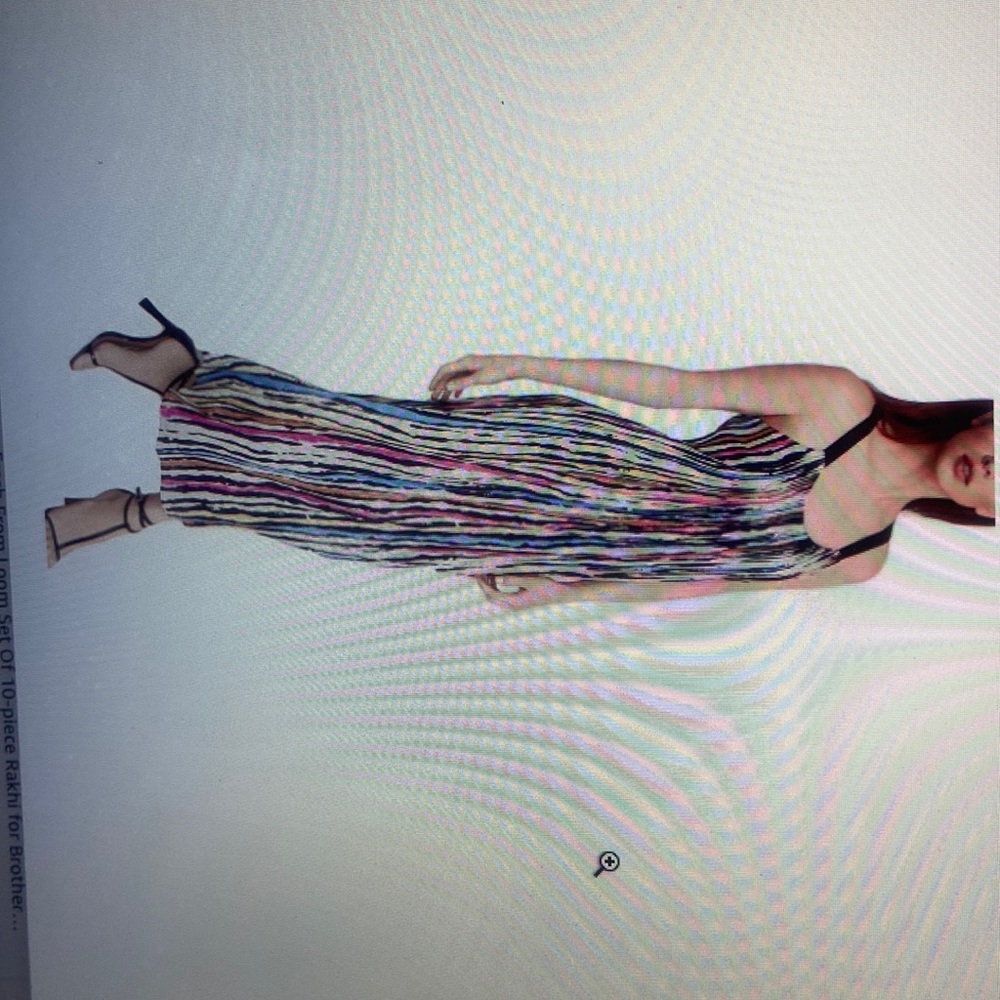 Women’s striped maxi dress